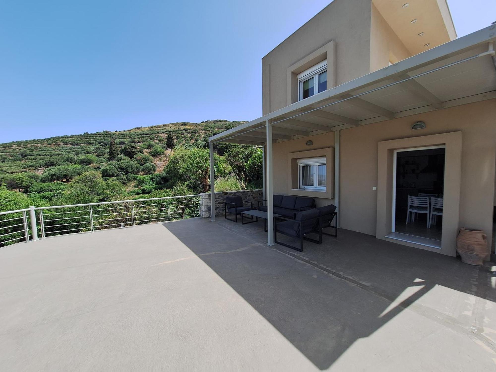 Villa Irini - Cretan Luxury Villa With Amazing View Paraspori  Kültér fotó