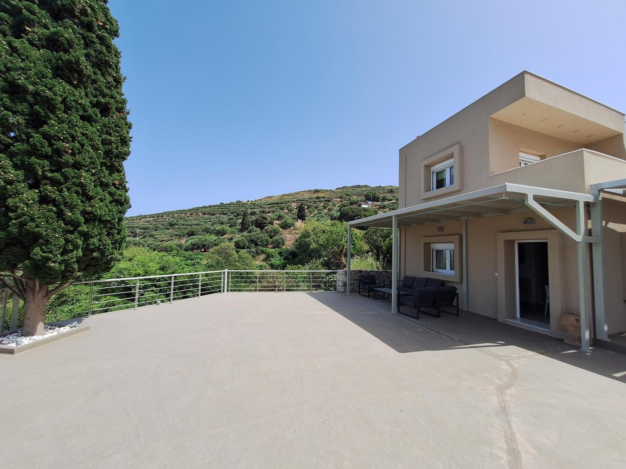 Villa Irini - Cretan Luxury Villa With Amazing View Paraspori  Kültér fotó