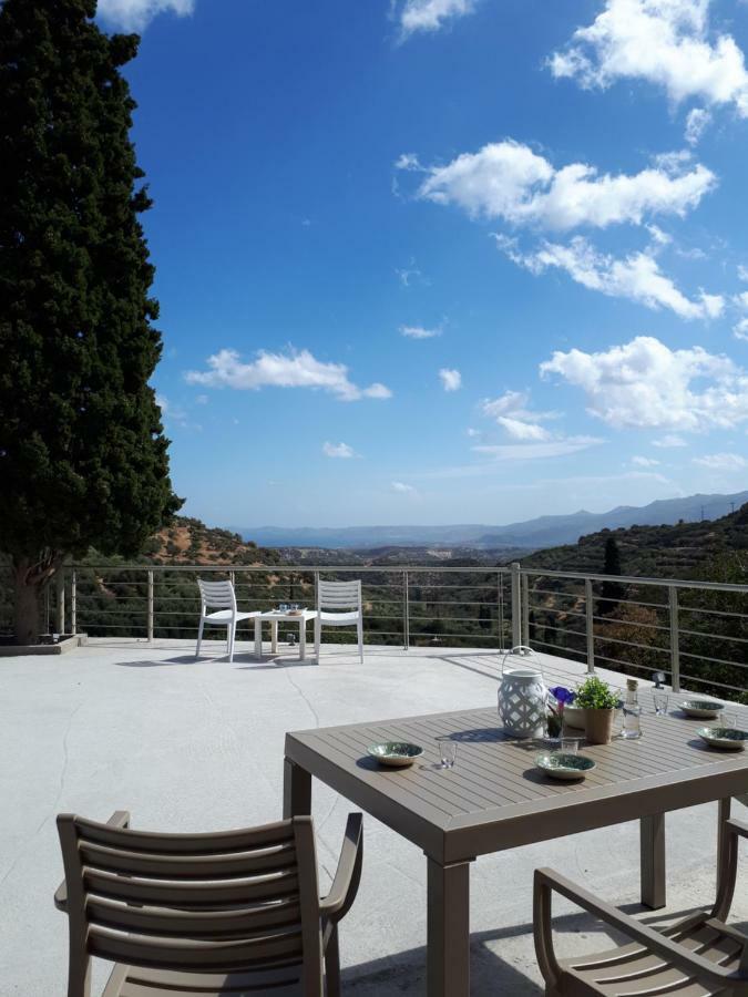 Villa Irini - Cretan Luxury Villa With Amazing View Paraspori  Kültér fotó