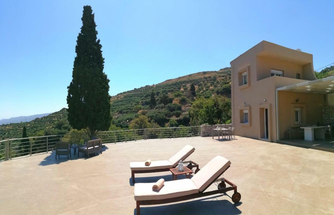 Villa Irini - Cretan Luxury Villa With Amazing View Paraspori  Kültér fotó
