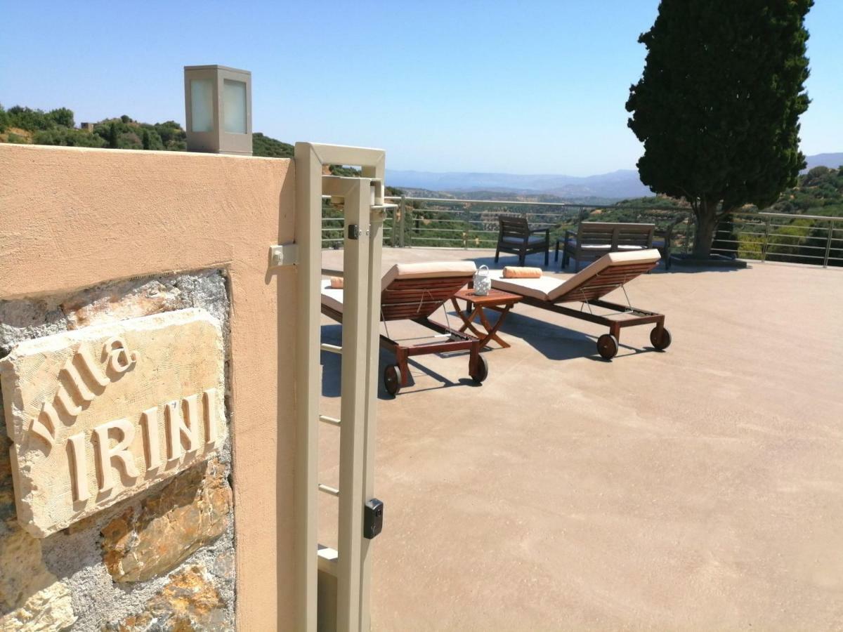 Villa Irini - Cretan Luxury Villa With Amazing View Paraspori  Kültér fotó