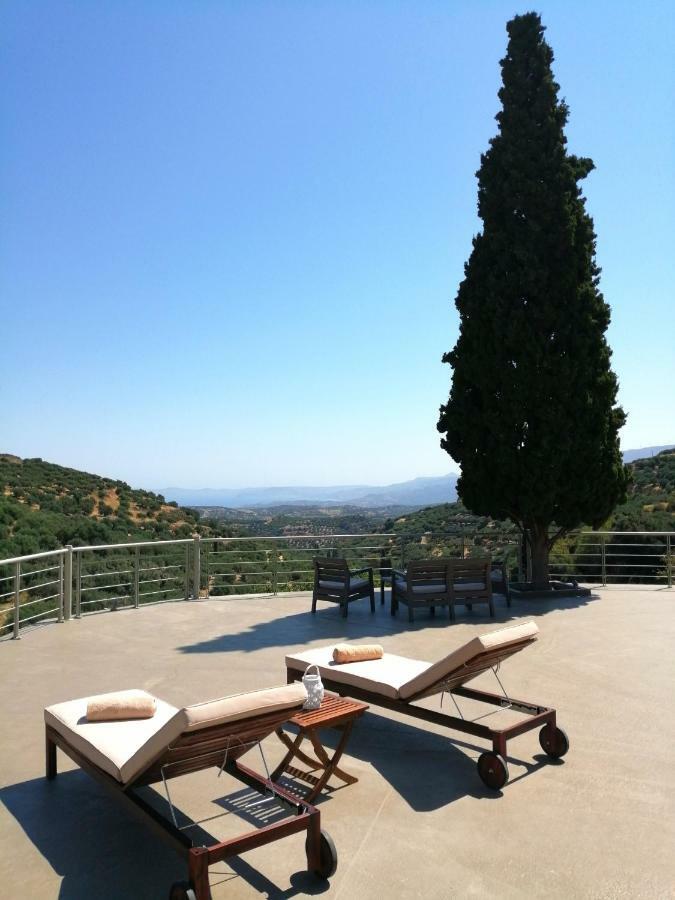 Villa Irini - Cretan Luxury Villa With Amazing View Paraspori  Kültér fotó