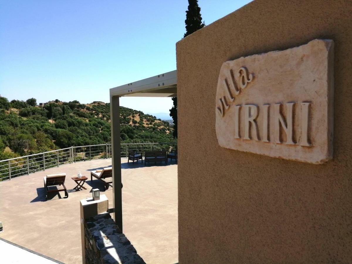 Villa Irini - Cretan Luxury Villa With Amazing View Paraspori  Kültér fotó